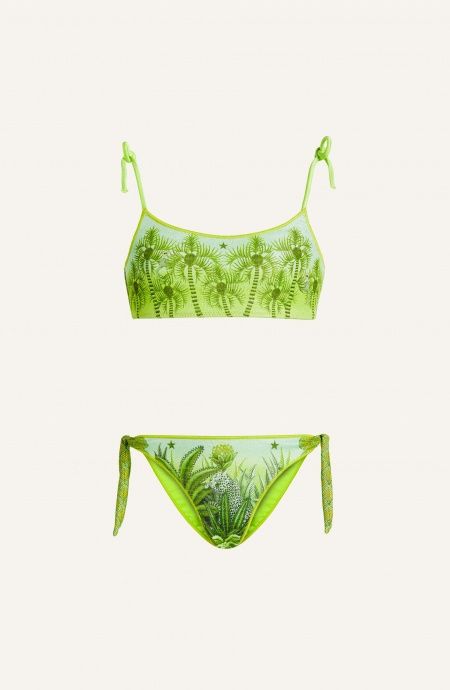 Pin Up Stars Bikini Fascia Palm Paradise Slip Fiocchi Baby