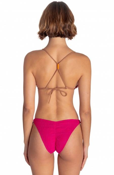 Pin Up Stars BIKINI TRIANGOLO IMBOTTITO RICAMO PALME