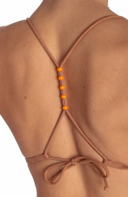 Pin Up Stars BIKINI TRIANGOLO IMBOTTITO RICAMO PALME