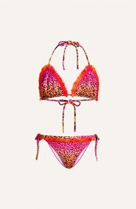 Pin Up Stars Bikini Triangolo Macula Slip Fiocchi Baby