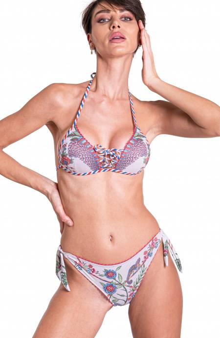 Pin Up Stars Bikini Triangolo Push-Up Slip Lady Camaleonte