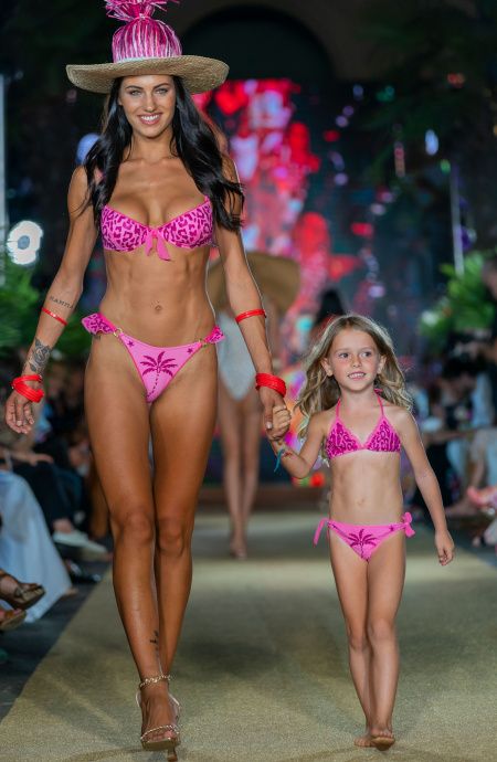 Pin Up Stars Bikini Triangolo Slip Fiocchi Maculato Lurex Mini