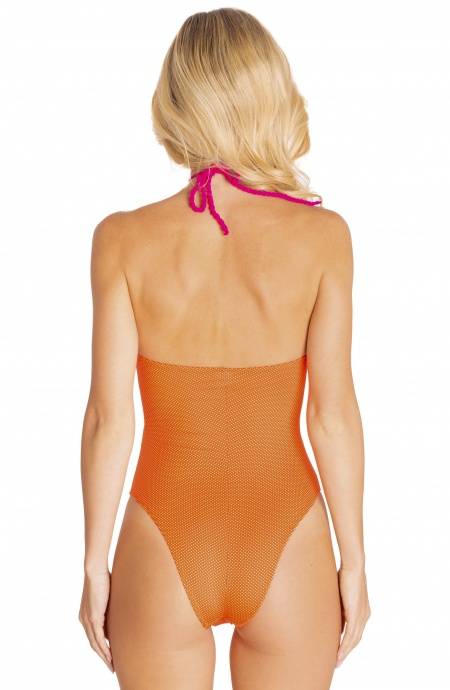 Pin Up Stars COSTUME DA BAGNO INTERO IMBOTTITO FASCIA POIS