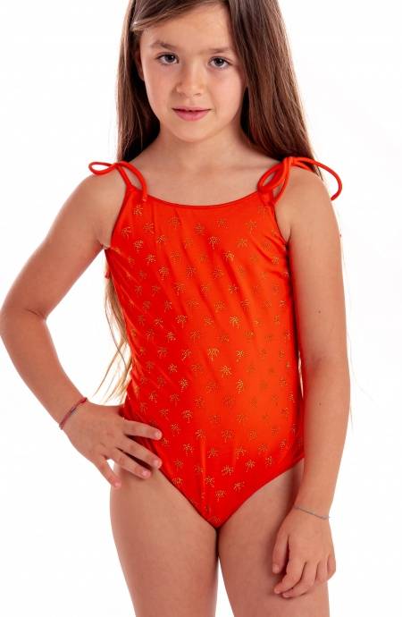 Pin Up Stars COSTUME DA BAGNO INTERO MICRO BORCHIE PALME BABY