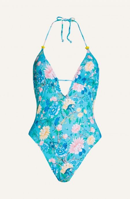 Pin Up Stars Costume Intero Imbottito Stampa Monkey