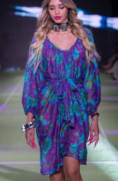 Pin Up Stars Abitino Manica Lunga Stampa Apache