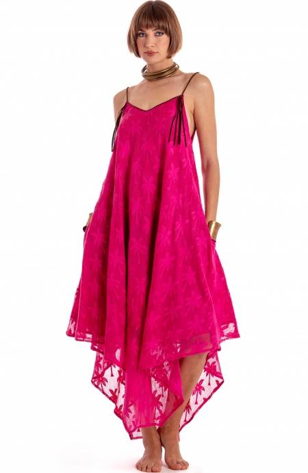 Pin Up Stars ABITO FOULARD RICAMO PALME