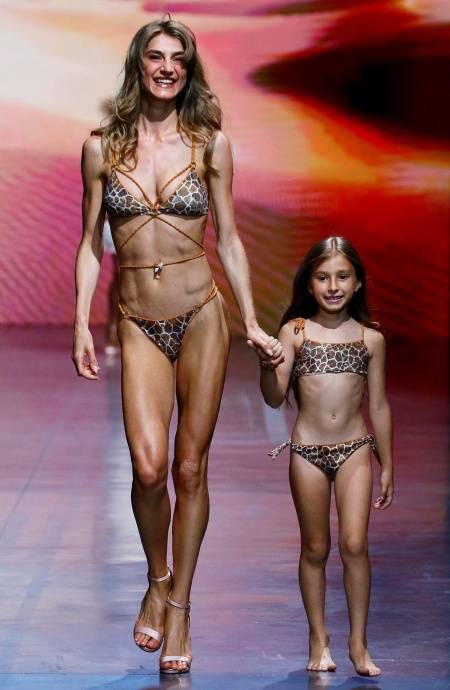 Pin Up Stars BIKINI FASCIA STAMPA GIRAFFA BABY