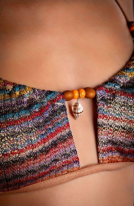 Pin Up Stars BIKINI TOP FASCIA COSTINA LUREX