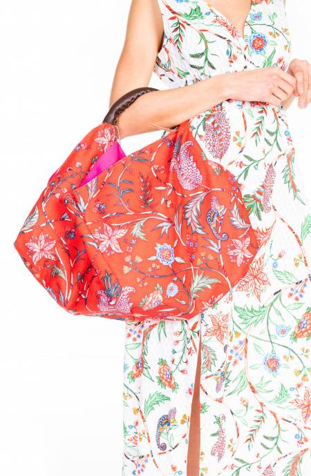 Pin Up Stars Borsa Mare a Sacco Stampa Camaleonte