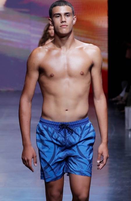 Pin Up Stars COSTUME DA BAGNO BOXER UOMO TIGER SUN