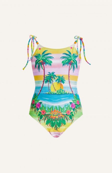 Pin Up Stars Costume Intero Costina Hawaii Baby