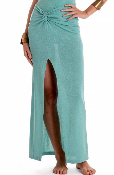 Pin Up Stars GONNA LUNGA ARRICCIATA LUREX