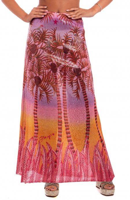 Pin Up Stars Gonna Lunga Paillettes Palm Paradise