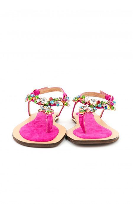 Pin Up Stars Infradito Pietre Multicolor