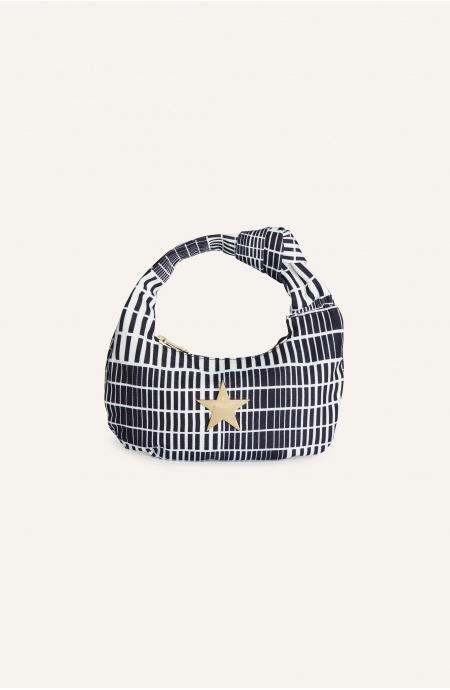 Pin Up Stars MINI BAG CANVAS STRIPES OPTICAL