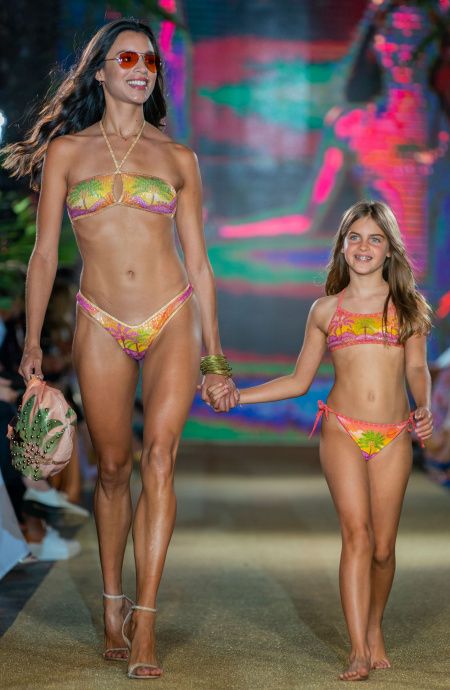 Pin Up Stars Mini Bikini Fascia Slip Fiocchi Dune