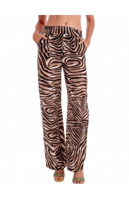 Pin Up Stars PANTALONE STAMPA ZEBRA