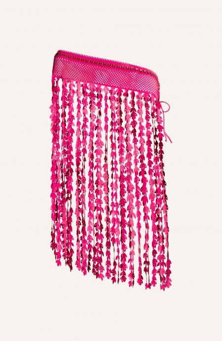 Pin Up Stars Poncho Foglioline Laser Eco-Pelle