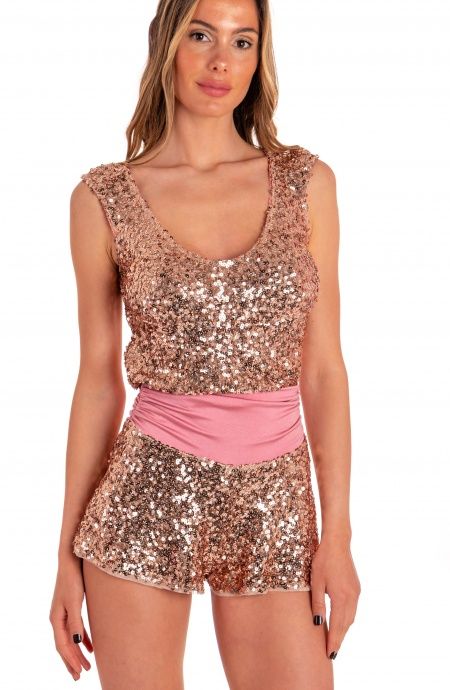 Pin Up Stars Short Full Paillettes