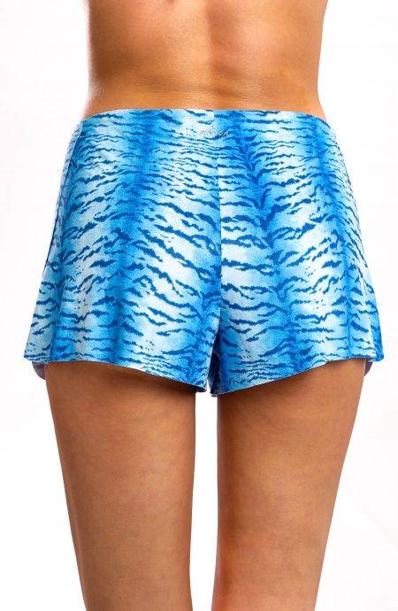 Pin Up Stars Short Simil Suade Stampa Tigre