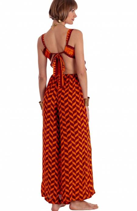 Pin Up Stars TUTA LUNGA STAMPA BEAUTIFUL TREE