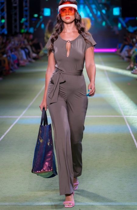 Pin Up Stars Tuta Lunga Tinta Unita