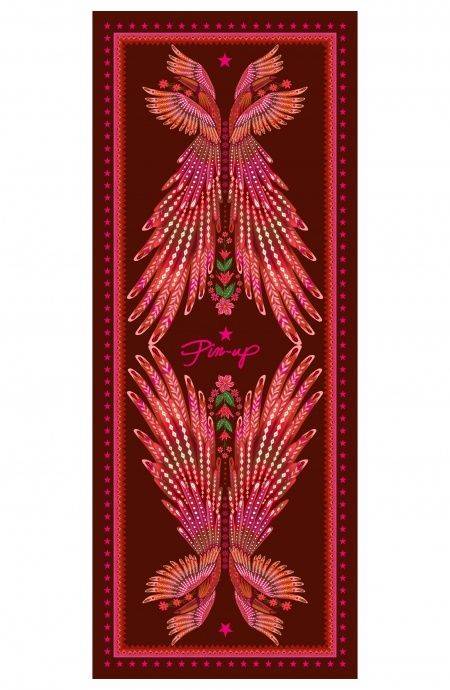 Pin Up Stars TELO MARE DOUBLE FACE STAMPA WINGS E SPIGHETTA