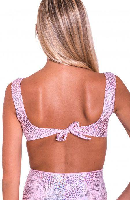 Pin Up Stars Top Bikini Balconcino Con Ferretto Pitone