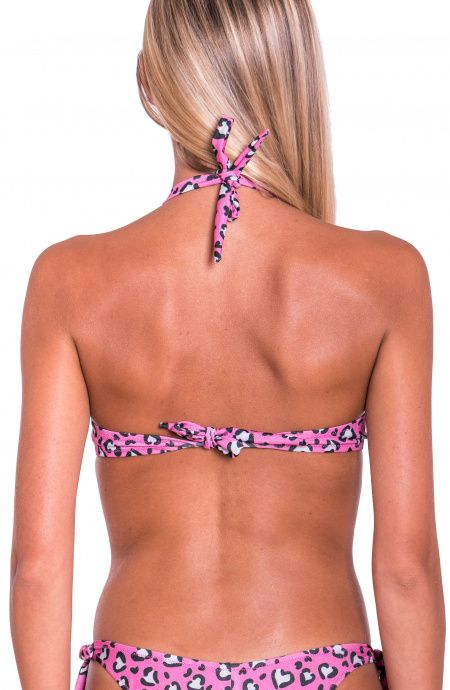 Pin Up Stars Top Bikini Fascia Imbottita Cuore Matto