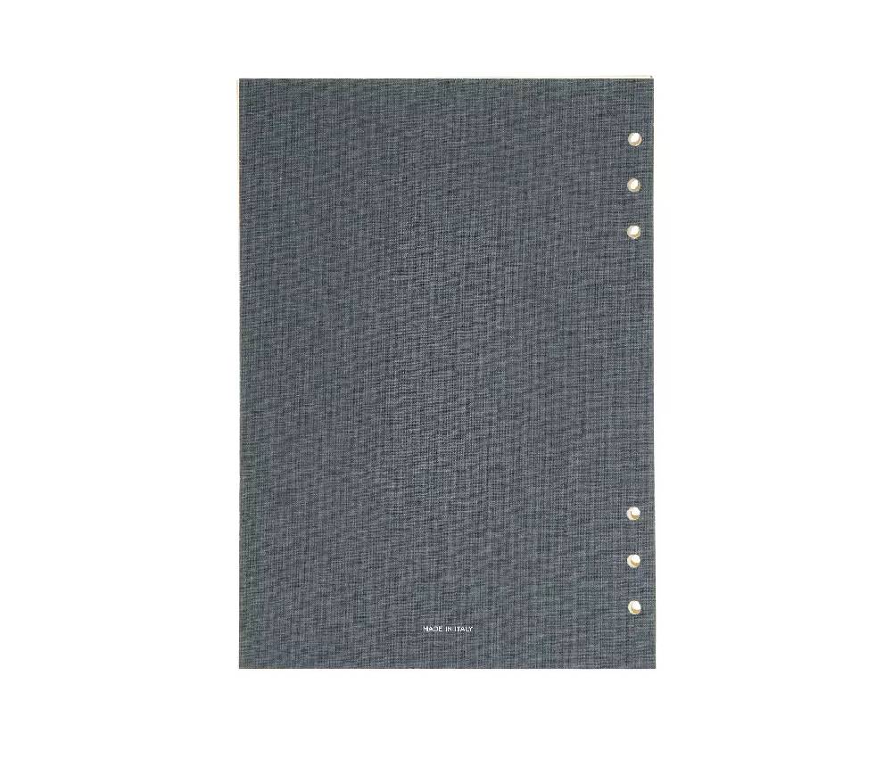 Pineider Agenda Settimanale Milano 2025 In Canvas - 17x24 Cm