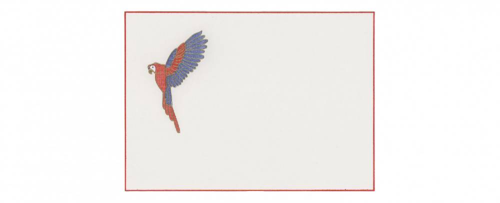 Pineider Biglietti Con Motivo A Rilievo Eight Cards Birds