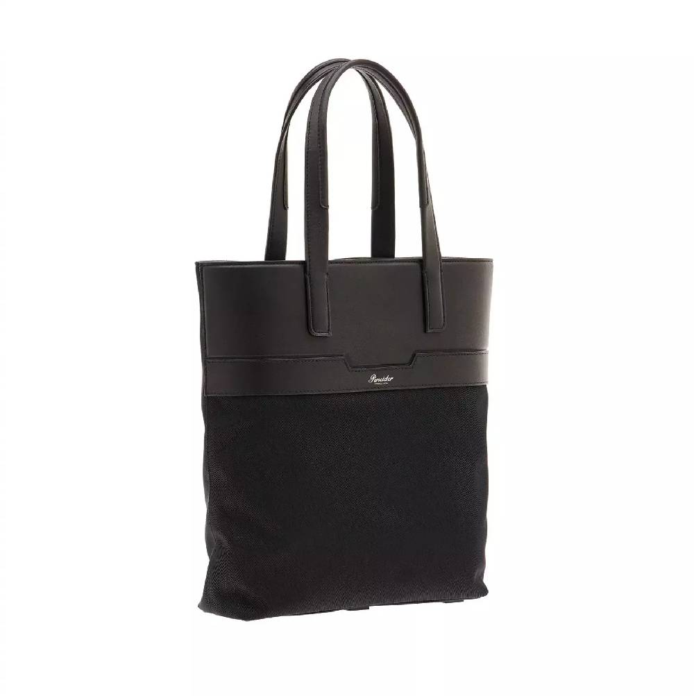 Pineider Museum Vertical Shopping Bag In Metro Nylon