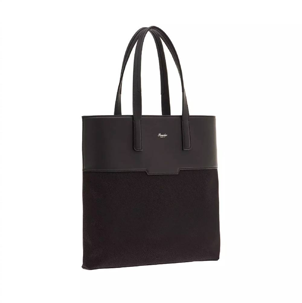 Pineider Museum Vertical Shopping Bag In Metro Nylon