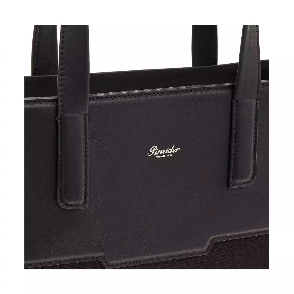 Pineider Museum Vertical Shopping Bag In Metro Nylon