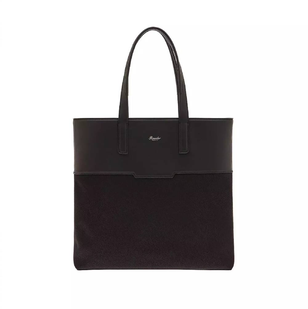 Pineider Museum Vertical Shopping Bag in Metro Nylon