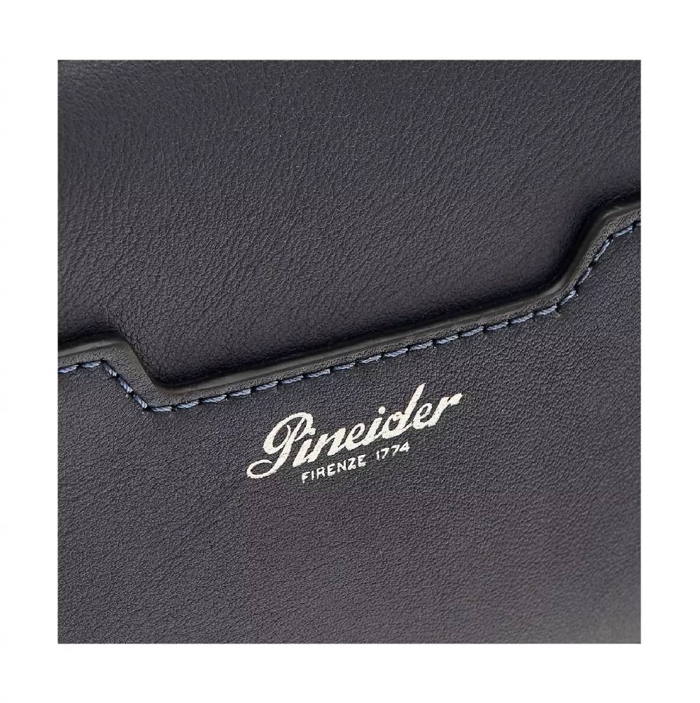 Pineider Paris Borsa A Tracolla Medium In Metro Smooth