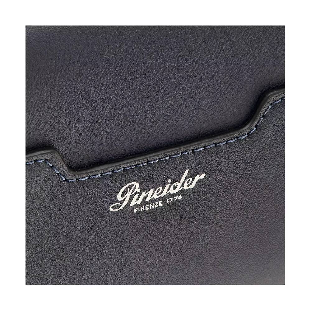 Pineider Paris Borsa A Tracolla Small In Metro Smooth