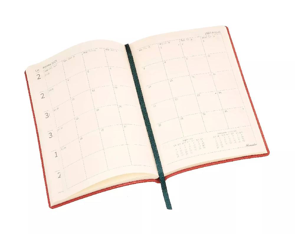 Pineider Agenda Settimanale Classic 2025 - 11x16 Cm