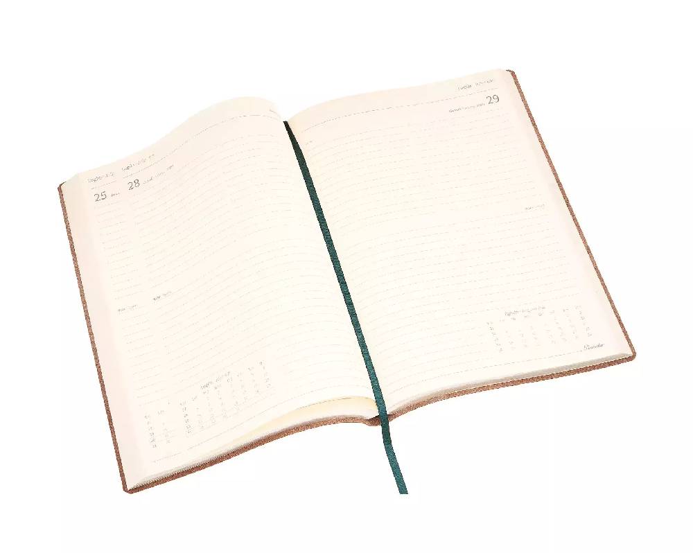 Pineider Agende Giornaliera Milano 2025 - 17x24 Cm