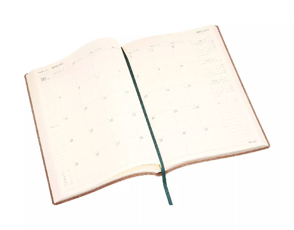 Pineider Agende Giornaliera Milano 2025 - 17x24 Cm