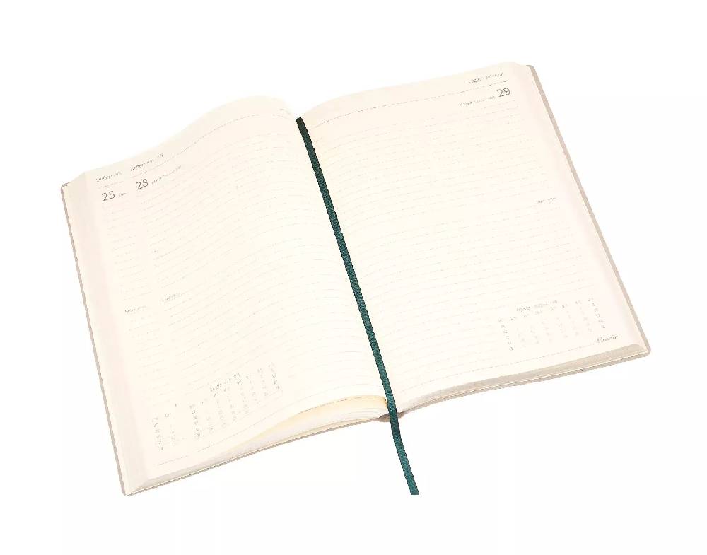 Pineider Agende Giornaliera Milano 2025 - 17x24 Cm