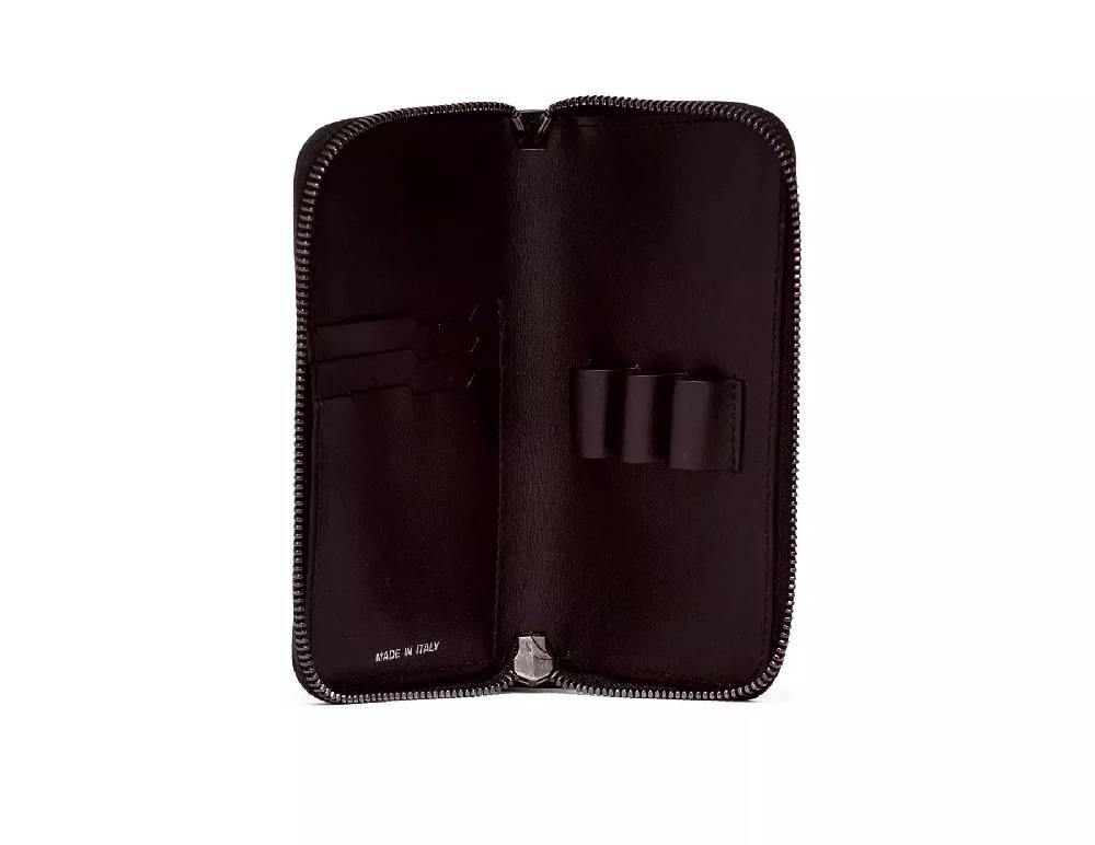 Pineider Astuccio Con Zip In Metro Smooth