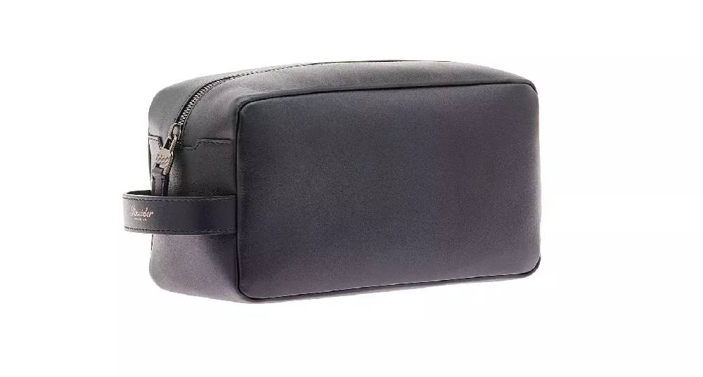 Pineider Beauty Case In Metro Smooth