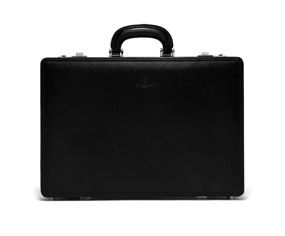 Pineider Bond Briefcase In Metro Smooth