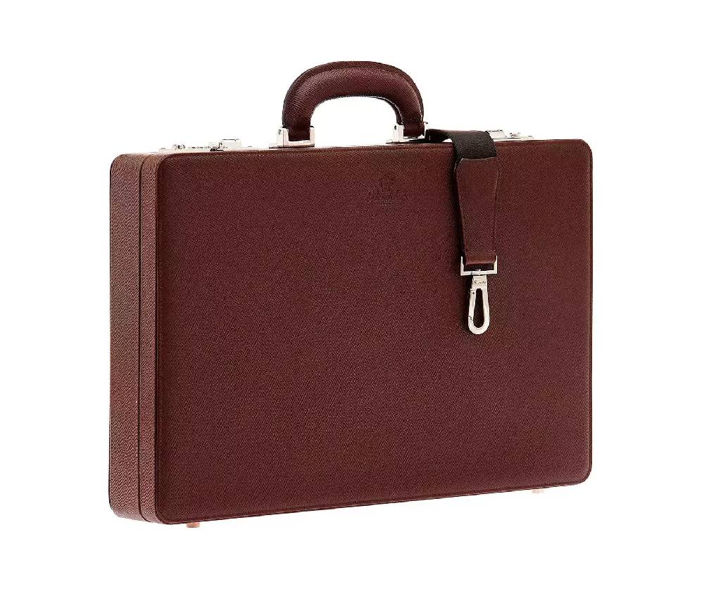 Pineider Bond Briefcase In Mini Franzi