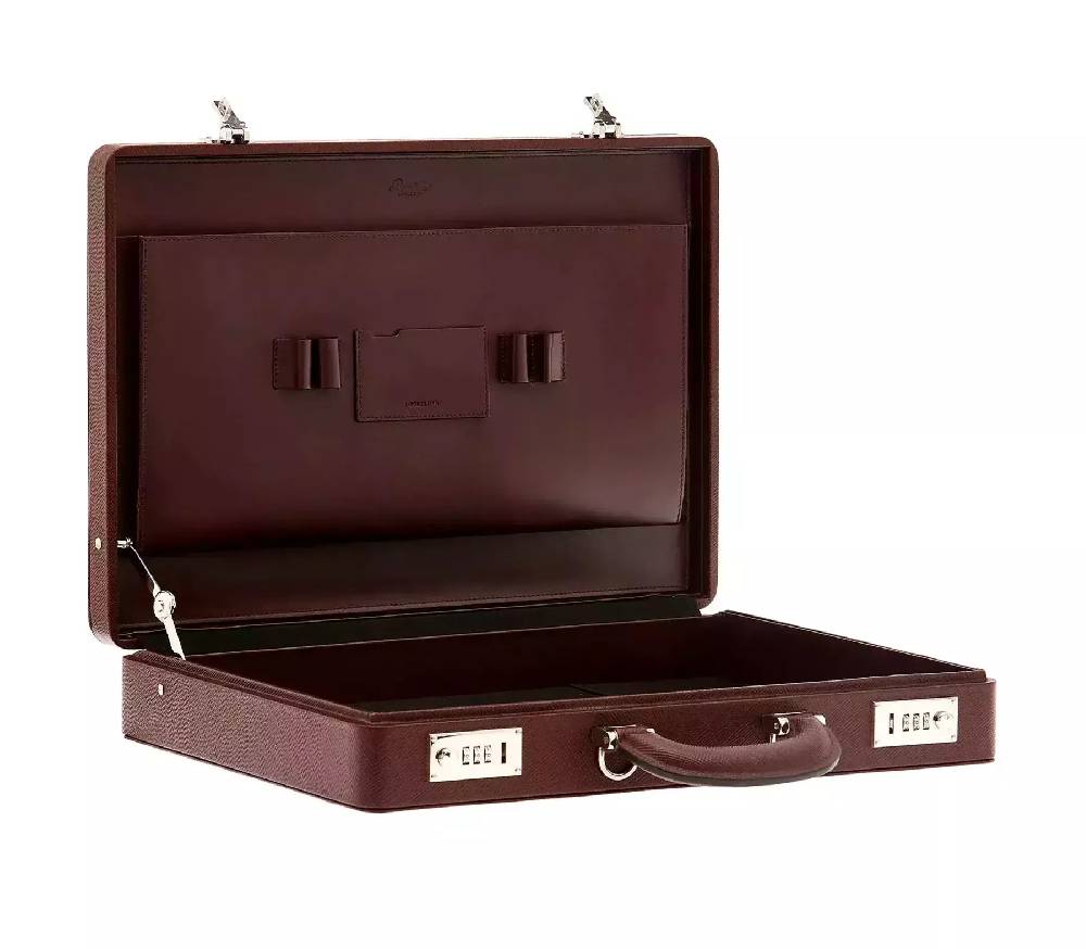 Pineider Bond Briefcase In Mini Franzi