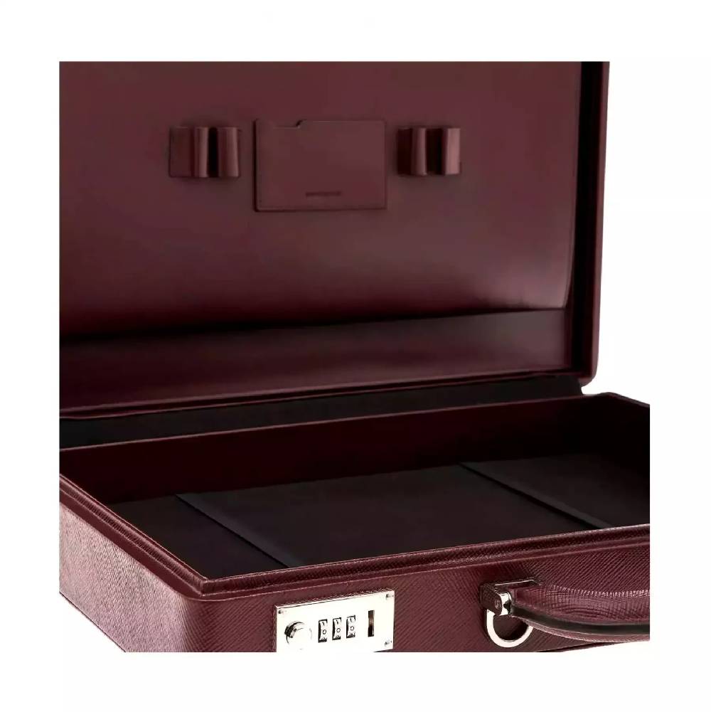 Pineider Bond Briefcase In Mini Franzi