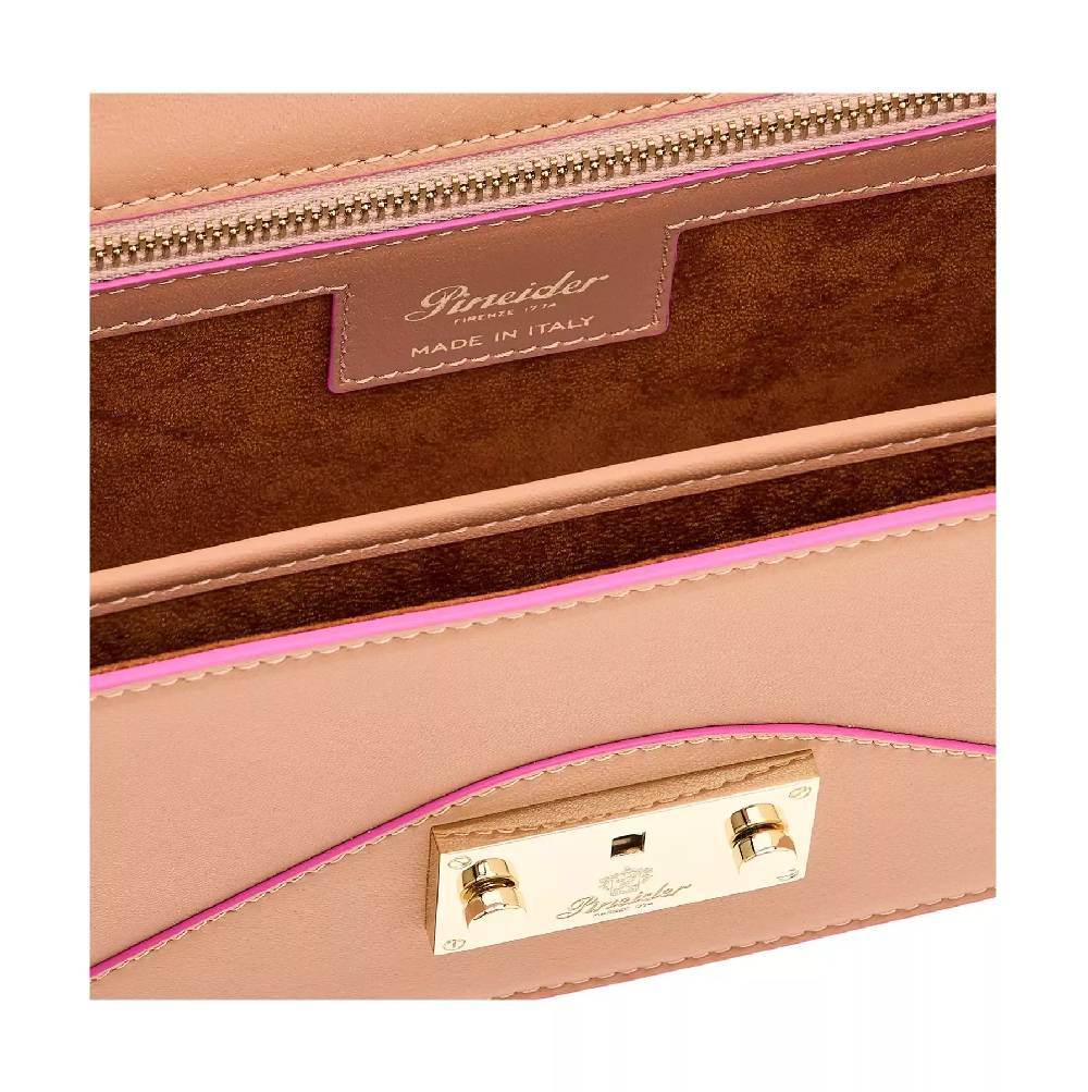 Pineider Borsa Envelope In Pelle Liscia