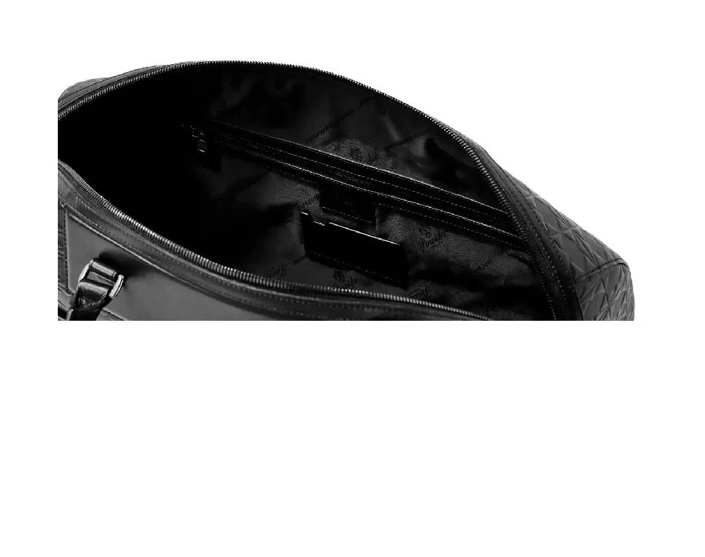 Pineider Borsone Da Viaggio In Embossed Empress